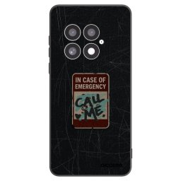 Fekete szilikon tok az alábbi mobiltelefonokra OnePlus 13 5G - EMERGENCY