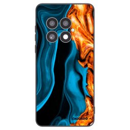 Fekete szilikon tok az alábbi mobiltelefonokra OnePlus 13 5G - Gold blue