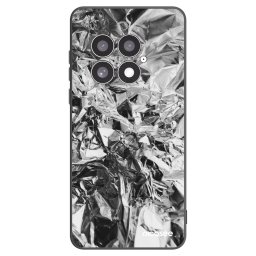 Fekete szilikon tok az alábbi mobiltelefonokra OnePlus 13 5G - Chrome