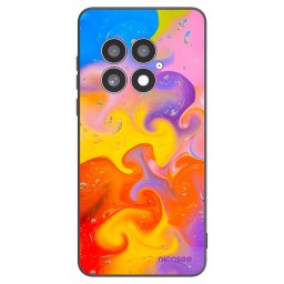 Fekete szilikon tok az alábbi mobiltelefonokra OnePlus 13 5G - Bubbles