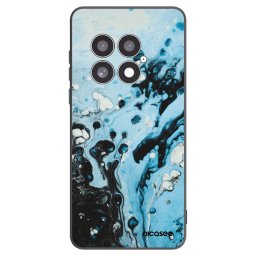 Fekete szilikon tok az alábbi mobiltelefonokra OnePlus 13 5G - Organic blue