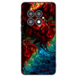Fekete szilikon tok az alábbi mobiltelefonokra OnePlus 13 5G - Universe