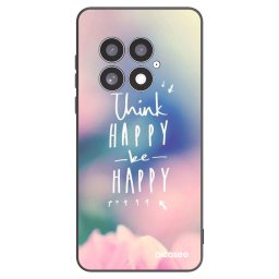 Fekete szilikon tok az alábbi mobiltelefonokra OnePlus 13 5G - Think happy be happy