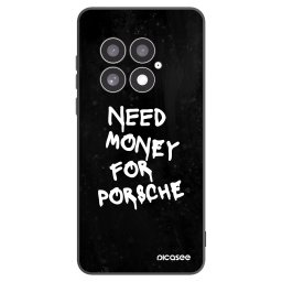 Fekete szilikon tok az alábbi mobiltelefonokra OnePlus 13 5G - Black Dollar