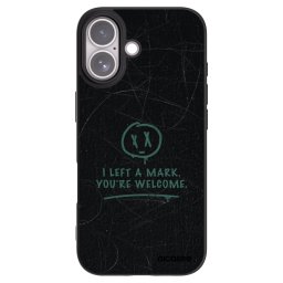 Fekete szilikon tok az alábbi mobiltelefonokra Apple iPhone 17 - LEFT A MARK