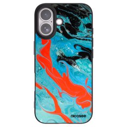 Fekete szilikon tok az alábbi mobiltelefonokra Apple iPhone 17 - Blue Magma