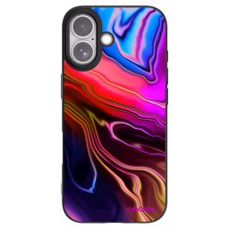 Fekete szilikon tok az alábbi mobiltelefonokra Apple iPhone 17 - Electric