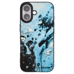 Fekete szilikon tok az alábbi mobiltelefonokra Apple iPhone 17 - Organic blue