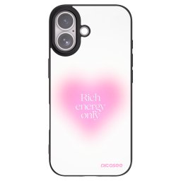 Fekete szilikon tok az alábbi mobiltelefonokra Apple iPhone 17 - Rich Energy