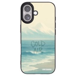 Fekete szilikon tok az alábbi mobiltelefonokra Apple iPhone 17 - COLD AIR
