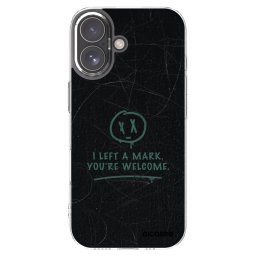 Átlátszó szilikon tok az alábbi mobiltelefonokra Apple iPhone 17 - LEFT A MARK
