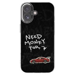 Átlátszó szilikon tok az alábbi mobiltelefonokra Apple iPhone 17 - Track Mode