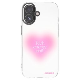 Átlátszó szilikon tok az alábbi mobiltelefonokra Apple iPhone 17 - Rich Energy