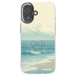 Átlátszó szilikon tok az alábbi mobiltelefonokra Apple iPhone 17 - COLD AIR