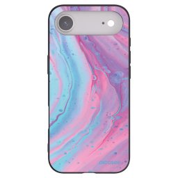 Fekete szilikon tok az alábbi mobiltelefonokra Apple iPhone Air - Pink liquid