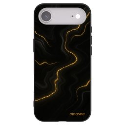Fekete szilikon tok az alábbi mobiltelefonokra Apple iPhone Air - Thunder