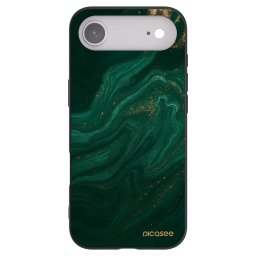 Fekete szilikon tok az alábbi mobiltelefonokra Apple iPhone Air - Green