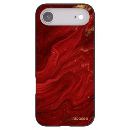 Fekete szilikon tok az alábbi mobiltelefonokra Apple iPhone Air - Red