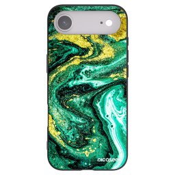 Fekete szilikon tok az alábbi mobiltelefonokra Apple iPhone Air - Green Gold
