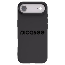 Fekete szilikon tok az alábbi mobiltelefonokra Apple iPhone Air - Picasee - new logo - black