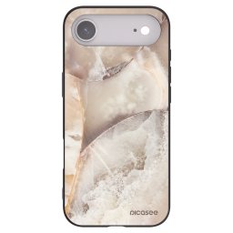 Fekete szilikon tok az alábbi mobiltelefonokra Apple iPhone Air - Cream marble
