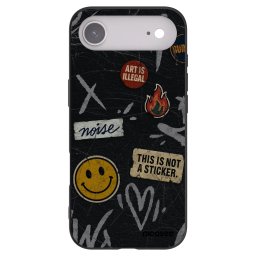 Fekete szilikon tok az alábbi mobiltelefonokra Apple iPhone Air - STICKERS x TAGS