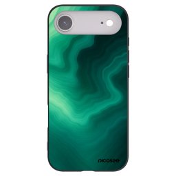 Fekete szilikon tok az alábbi mobiltelefonokra Apple iPhone Air - Malachite