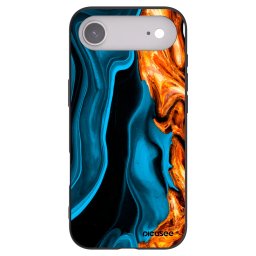 Fekete szilikon tok az alábbi mobiltelefonokra Apple iPhone Air - Gold blue