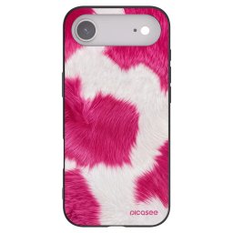 Fekete szilikon tok az alábbi mobiltelefonokra Apple iPhone Air - Pink Moo