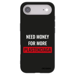 Fekete szilikon tok az alábbi mobiltelefonokra Apple iPhone Air - More PLASTENCIAGA