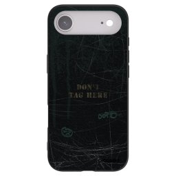 Fekete szilikon tok az alábbi mobiltelefonokra Apple iPhone Air - DON´T TAG