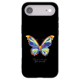 Fekete szilikon tok az alábbi mobiltelefonokra Apple iPhone Air - Diamanty Black