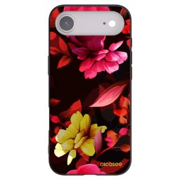 Fekete szilikon tok az alábbi mobiltelefonokra Apple iPhone Air - Dark Peonny