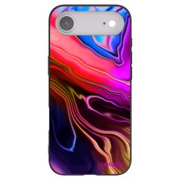Fekete szilikon tok az alábbi mobiltelefonokra Apple iPhone Air - Electric