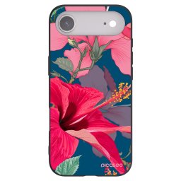 Fekete szilikon tok az alábbi mobiltelefonokra Apple iPhone Air - Hibiscus
