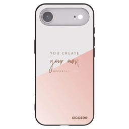 Fekete szilikon tok az alábbi mobiltelefonokra Apple iPhone Air - You create your own opportunities