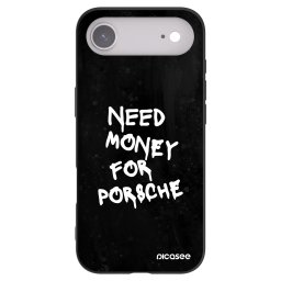 Fekete szilikon tok az alábbi mobiltelefonokra Apple iPhone Air - Black Dollar