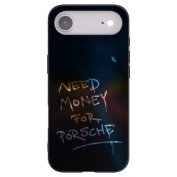 Fekete szilikon tok az alábbi mobiltelefonokra Apple iPhone Air - Neon Nights