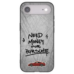 Fekete szilikon tok az alábbi mobiltelefonokra Apple iPhone Air - Grey Drift