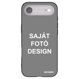 Fekete szilikon tok az alábbi mobiltelefonokra Apple iPhone Air - Saját fotó/motívum