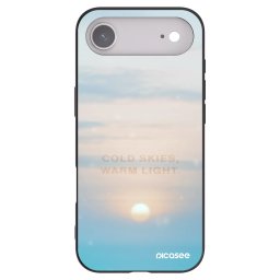 Fekete szilikon tok az alábbi mobiltelefonokra Apple iPhone Air - COLD SKIES