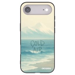 Fekete szilikon tok az alábbi mobiltelefonokra Apple iPhone Air - COLD AIR