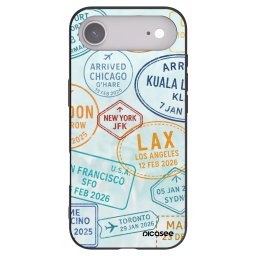 Fekete szilikon tok az alábbi mobiltelefonokra Apple iPhone Air - PASSPORT EDITION