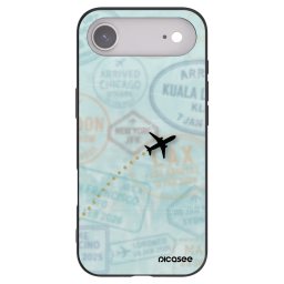 Fekete szilikon tok az alábbi mobiltelefonokra Apple iPhone Air - FLIGHT PATH