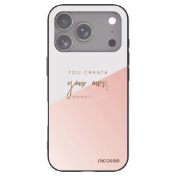 Fekete szilikon tok az alábbi mobiltelefonokra Apple iPhone 17 Pro - You create your own opportunities