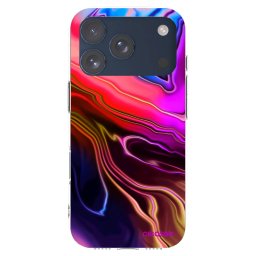Átlátszó szilikon tok az alábbi mobiltelefonokra Apple iPhone 17 Pro - Electric