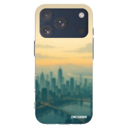 Átlátszó szilikon tok az alábbi mobiltelefonokra Apple iPhone 17 Pro - Airplane mode