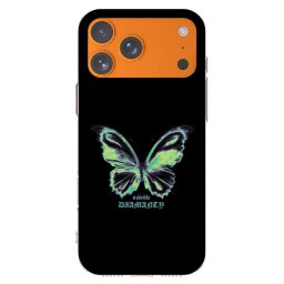 Átlátszó szilikon tok az alábbi mobiltelefonokra Apple iPhone 17 Pro Max - Diamanty Blue