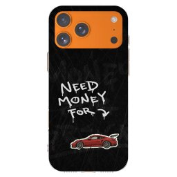 Átlátszó szilikon tok az alábbi mobiltelefonokra Apple iPhone 17 Pro Max - Track Mode