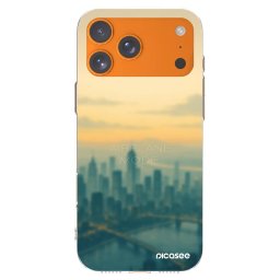 Átlátszó szilikon tok az alábbi mobiltelefonokra Apple iPhone 17 Pro Max - Airplane mode